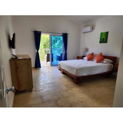 Luxury double room with kitchen, living room and close to the beach in Las Galeras