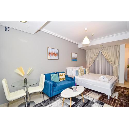 Luxury Escapes - Cozy Studio with Balcony near Metro - Goldcrest 2 JLT