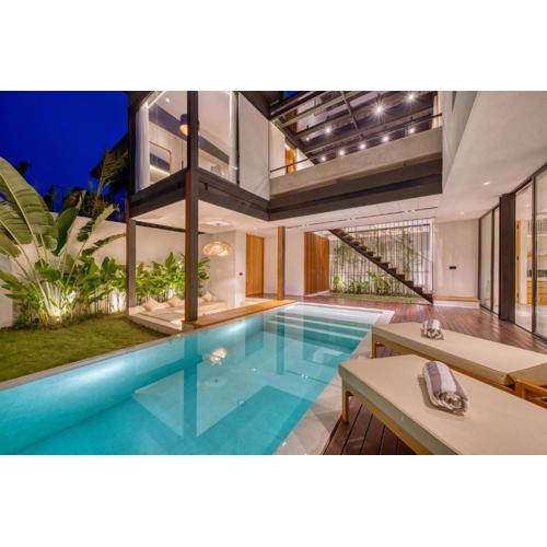 Luxury Industrial-Style 2BR Villa Kirma Near the Beach