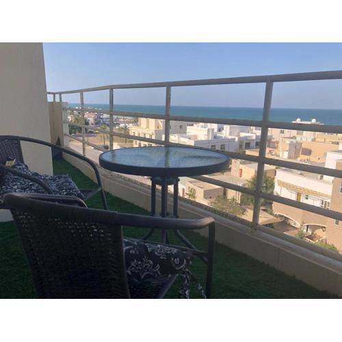 شقة جميلة مطلة على الشاطيLuxury MUSCAT Apartment with Sea View