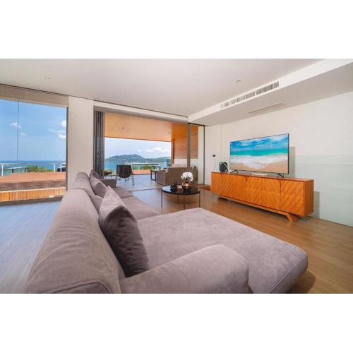 Luxury Ocean View 2BR Apartment 82 in Sapphire Bay Residence, near Patong and Paradise Beach