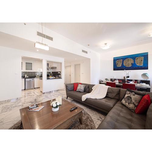 Luxury Sea View Beachfront 3 Bedroom Apt, JBR