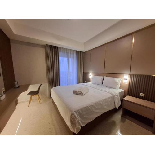 Luxury Sea View Free WIFI Nice and Cozy Gold Coast Apartment PIK Next to Oakwood Hotel by Blezz