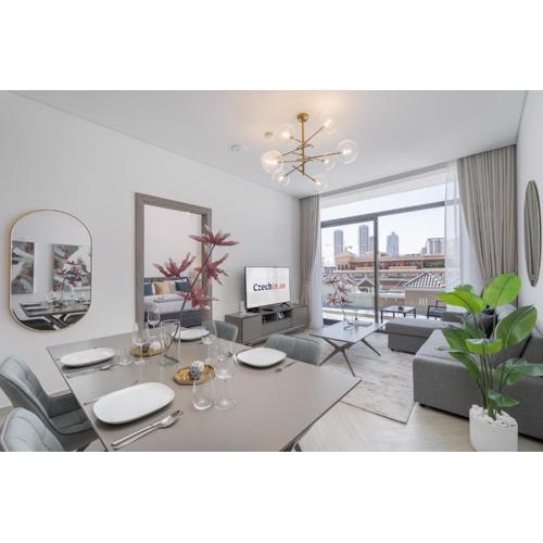 Luxury Stay JVC Modern 1BHK Pool & Gym Access