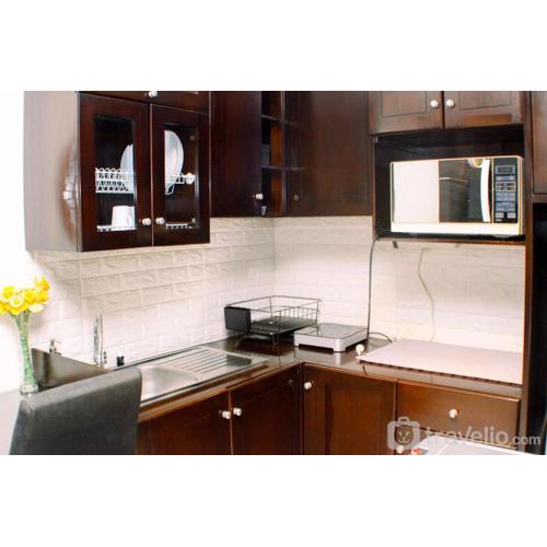 Luxury Studio at Metropark Condominium Jababeka Apartment By Travelio