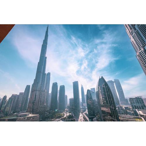 Luxury Studio connected to Dubai Mall-Khalifa view