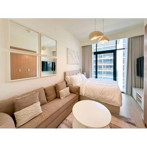 Luxury Studio near burj khalifa in Azizi Riviera