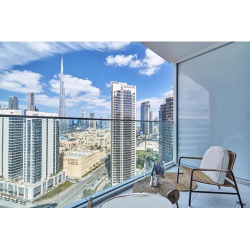 Luxury Studios with Burj Khalifa View - Marquise Square Tower