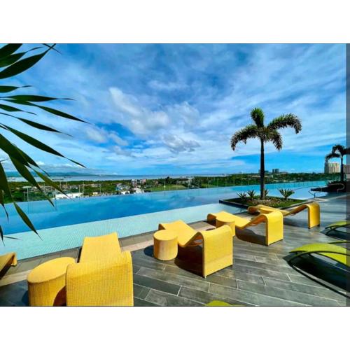 Mactan Newtown Condo with Pool access