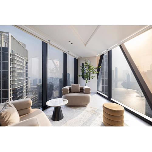 Magnificent 3BR Spectacular Canal & Burj View