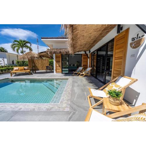 Manao Pool Villa 1 - 5 Mins Walk To The Beach