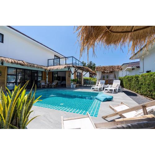 Manao Pool Villa 8 - 5 Mins Walk To The Beach