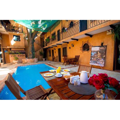 Mansion Colonial Boutique Hotel Pool Jacuzzi Bar Restaurant by BTC Group Crypto