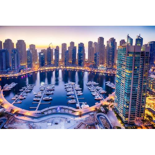 Manzil - 1BR Home in Dubai Marina with Marina View, Nr JBR Beach & Marina Mall