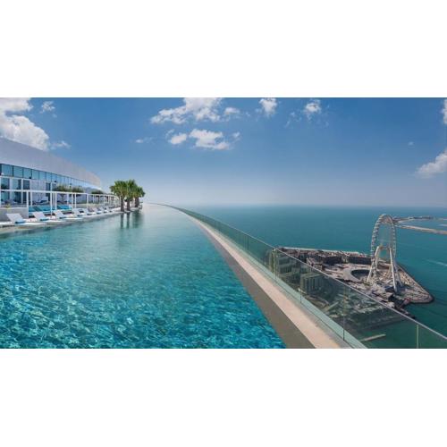 Manzil - 2BR Apartment in The Address JBR with Private Beach Access & Dubai Eye View