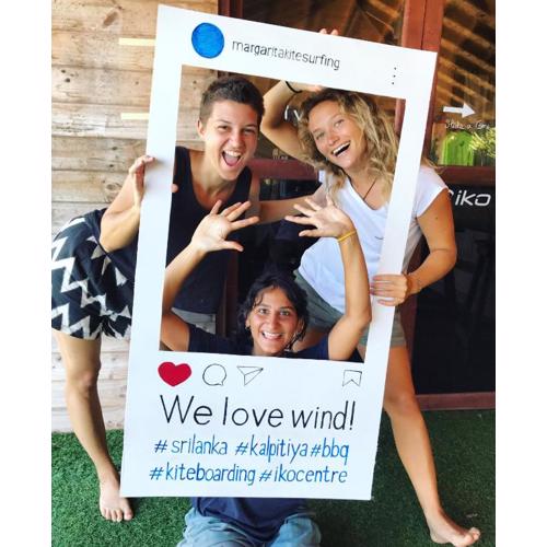 Margarita kitesurfing school Sri Lanka