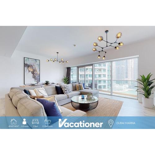 Marina Tower, Dubai Marina - Exquisite Three Bedroom