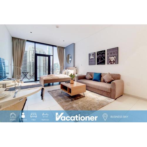 Marquise Square Tower, Business Bay - Bright Studio