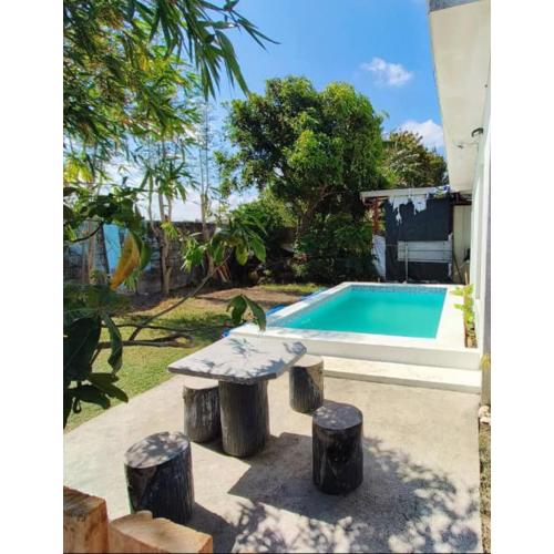 Matthew's Private Pool by Mia and Miguel's House