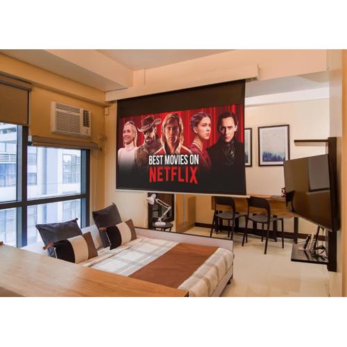 Max Dwell Bgc Creative Space with 84 " Cinema