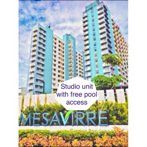Mesavirre Garden Residences Tower B Studio Unit