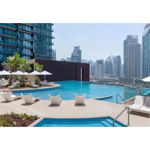 Mesmerizing 1BR Full Marina View at Marina Gate