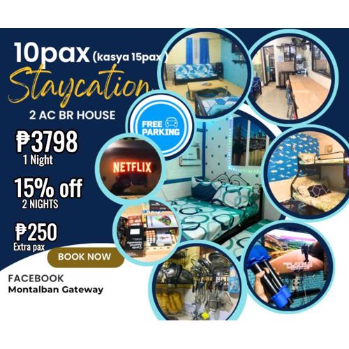 MG 10pax 2 AC BR Videoke FREE Parking Netflix Cook Shower Heater Grill