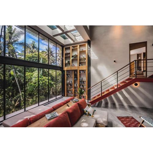 Milliways Bali - Playful Boutique Villa by the Jungle Gorge - 3 Bedrooms