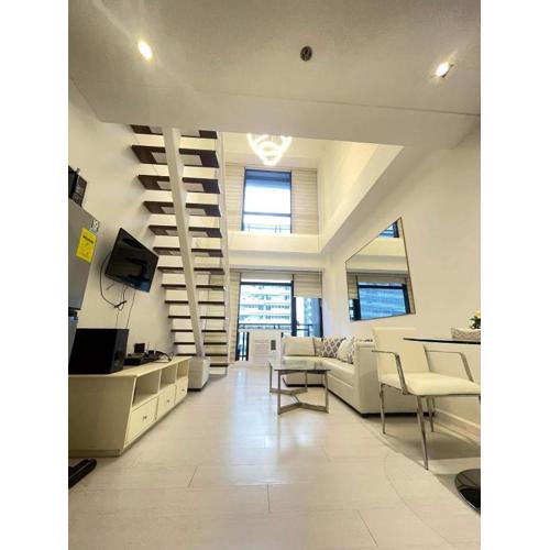 Minimalist 1 Bedroom Loft Makati in Gramercy Residences
