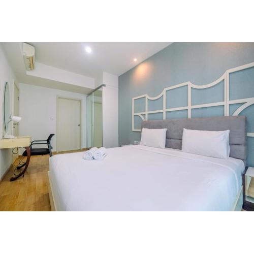 Minimalist Furnished 1BR Apartment at Casa Grande Residence By Travelio