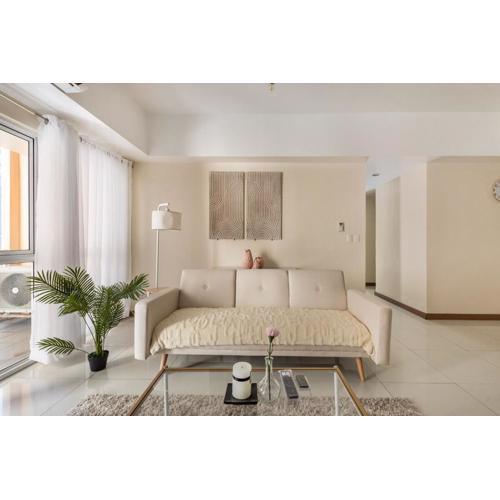 Minimalist Haven 3BR unit at Mckinley Hill