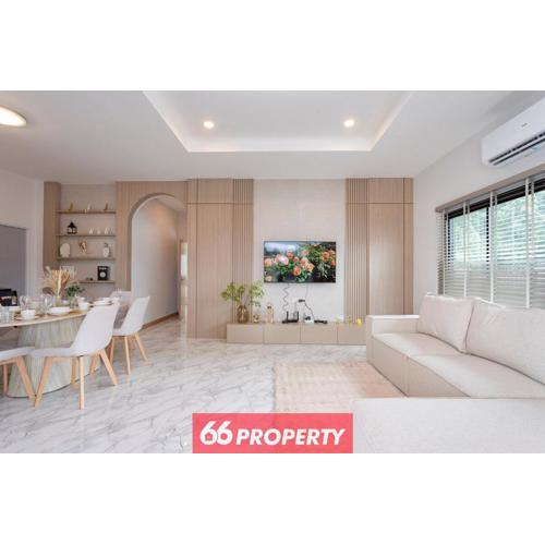 Minimalist Modern Home, Smart TV, Kitchen