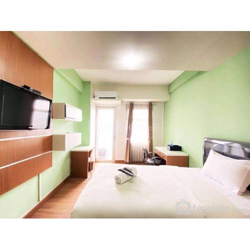 Minimalist Studio Apartment at Oxford Jatinangor By Travelio