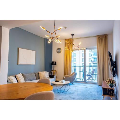 Modern 1BHK Near Yas Park Water's Edge 4 guest