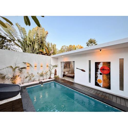 Modern 2 BR villa seminyak center.