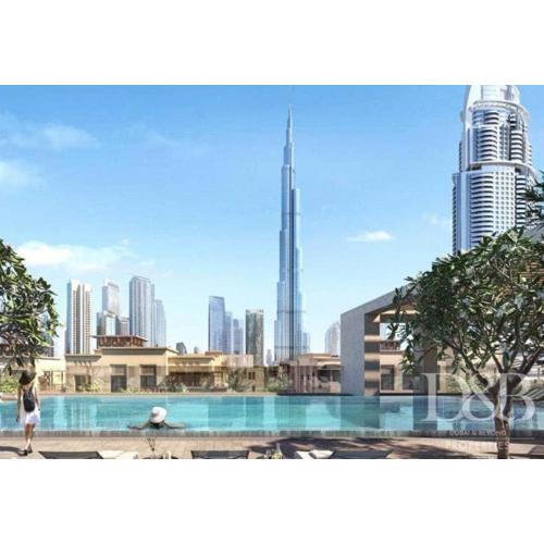 Modern 2BR Apartment Prime Location Opposite Dubai Mall & Burj Khalifa