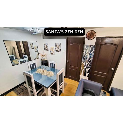 Modern 2BR Condo with Terrace,Netflix,Pool,& WiFi