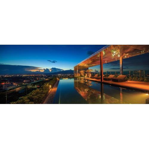 Modern 2BR Penthouse Astra 181Sqm with Panoramic Views in Central Chiang Mai