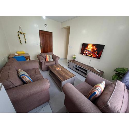 Modern 3-Bedroom Apartment with Gym, Pool and Basketball Court in Buxton Point, Mombasa