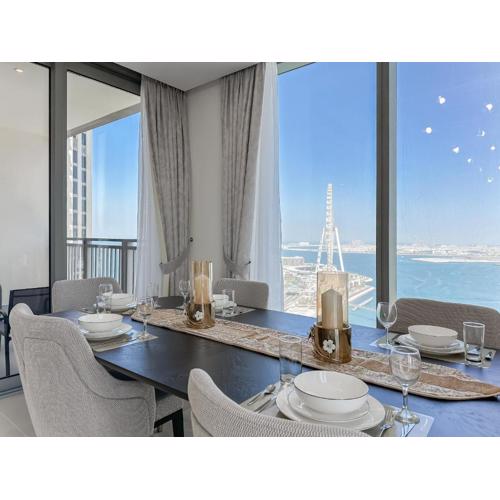 Modern 3BR in Marina, Sea View Next to Bluewater - 28AB02