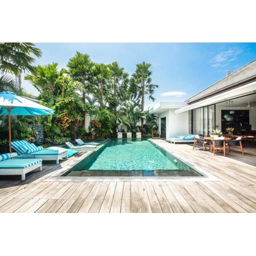 Modern 3br Villa, 200m To Canggu Beach Bliss
