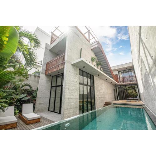 Modern 4br Villa Canggu, Finns Beach Club 5mins