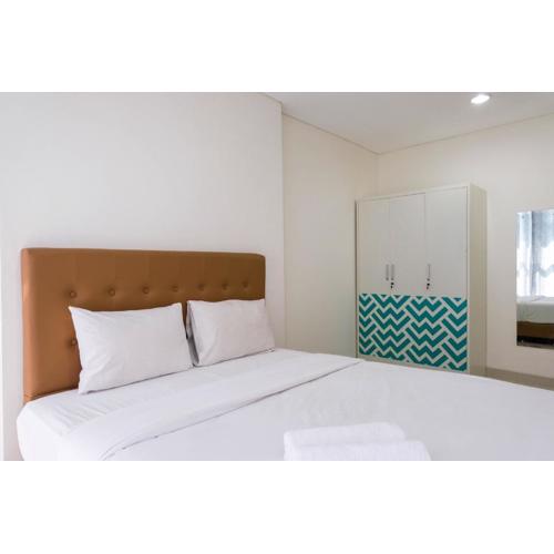 Modern and Cozy 1BR Brooklyn Alam Sutera Apartment By Travelio