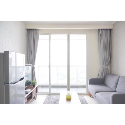 Modern and Elegant 2BR at Menteng Park Apartment By Travelio