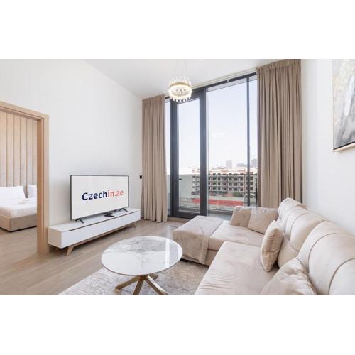 Modern Aura Living Chic 1BR Hideaway in JVC