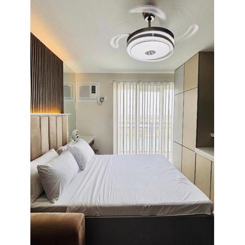 Modern Condo Room with City View