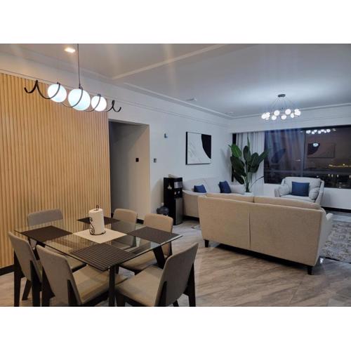 modern executive three bedroom apartment which features a swimming pool, state of the art fully equipped gym and all modern unmatched luxurious facilities which offfers luxury lifestyle