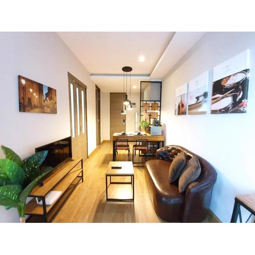 Modern loft room& Rooftop pool at Nimman 603NM