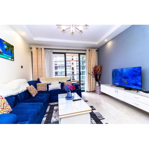 Modern luxe 2 BED Apt with pool & Gym