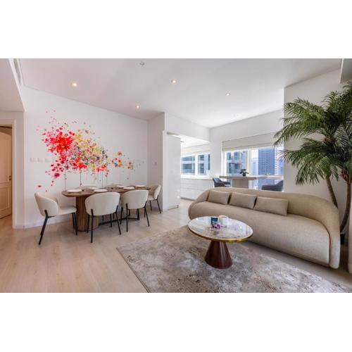 Modern Luxury Marina Stay with Ain Dubai View - Near JBR Beach